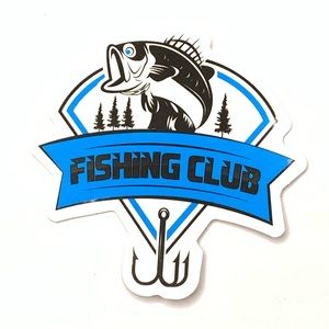 Fishing Vinyl Sticker